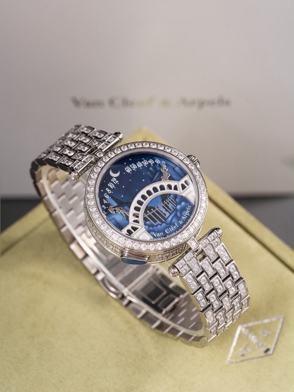 Handmade Masterpiece Diamond Watch A Luxury Timeless Piece